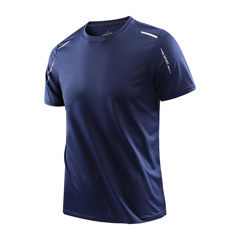 CHRLCK Men's Running Quick Drying T-shirts