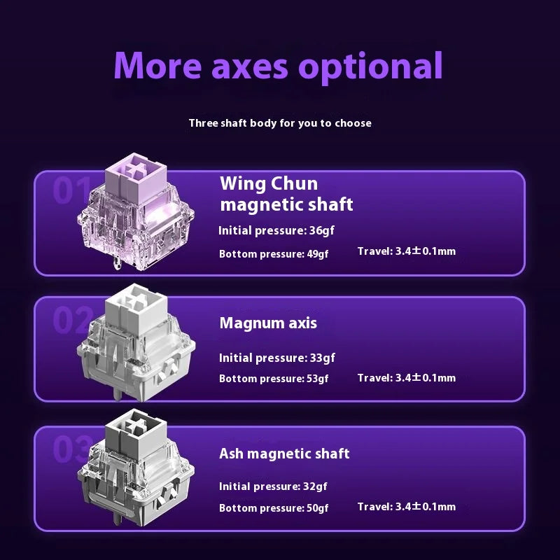 MAX mechanical keyboard magnetic e-sports customizable gaming keyboard