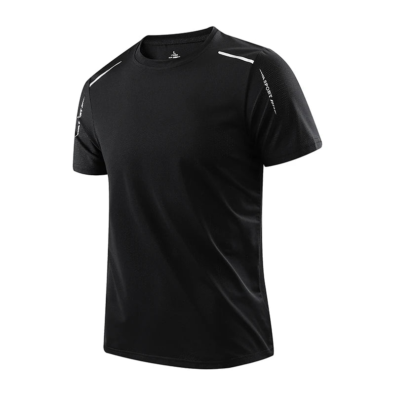 CHRLCK Men's Running Quick Drying T-shirts