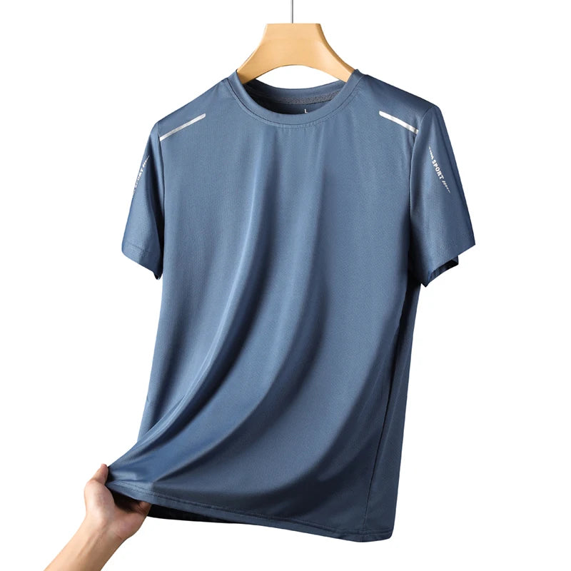 CHRLCK Men's Running Quick Drying T-shirts
