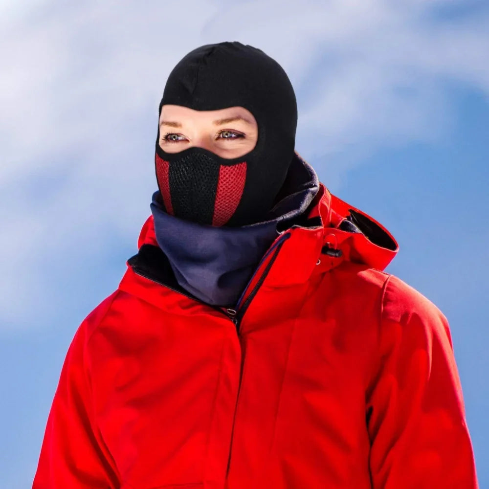 Full Face Mask Cycling Windproof Headgear Motorcycle Balaclava Breathable Outdoor Head Cover