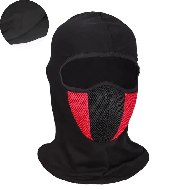 Full Face Mask Cycling Windproof Headgear Motorcycle Balaclava Breathable Outdoor Head Cover