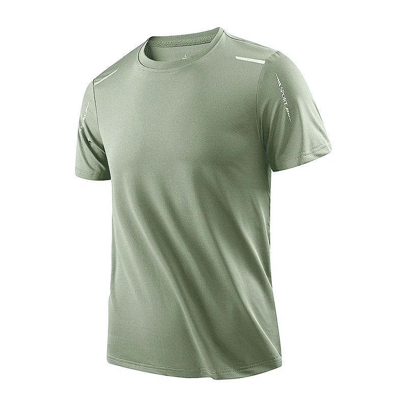 CHRLCK Men's Running Quick Drying T-shirts