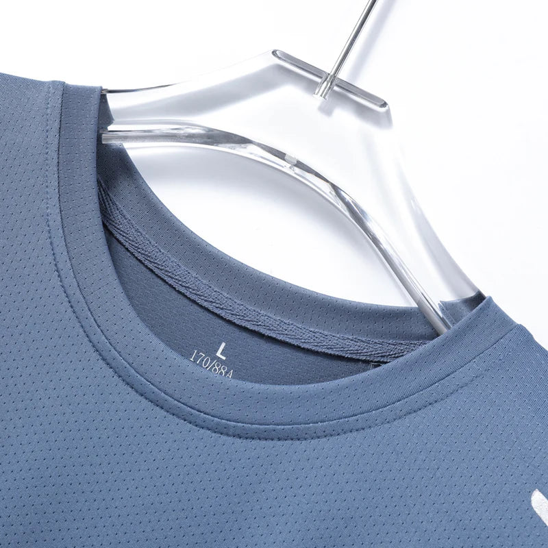 CHRLCK Men's Running Quick Drying T-shirts