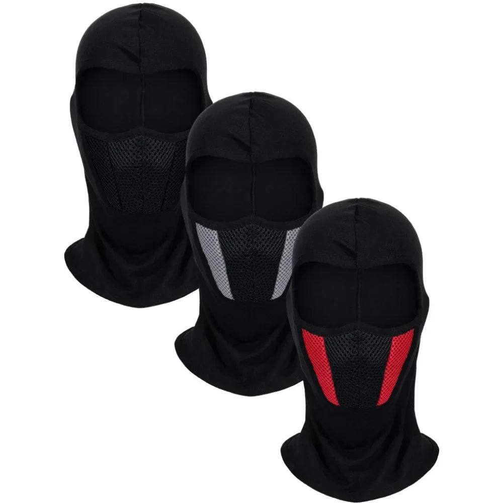Full Face Mask Cycling Windproof Headgear Motorcycle Balaclava Breathable Outdoor Head Cover