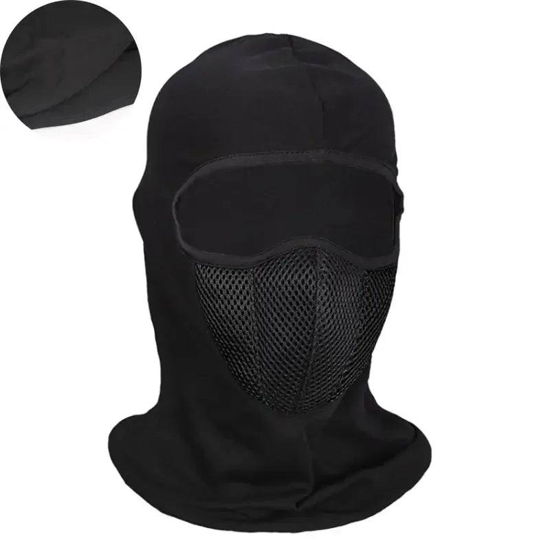 Full Face Mask Cycling Windproof Headgear Motorcycle Balaclava Breathable Outdoor Head Cover