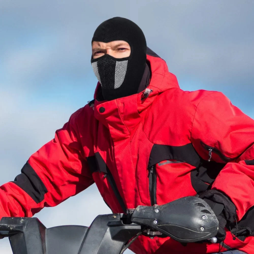 Full Face Mask Cycling Windproof Headgear Motorcycle Balaclava Breathable Outdoor Head Cover