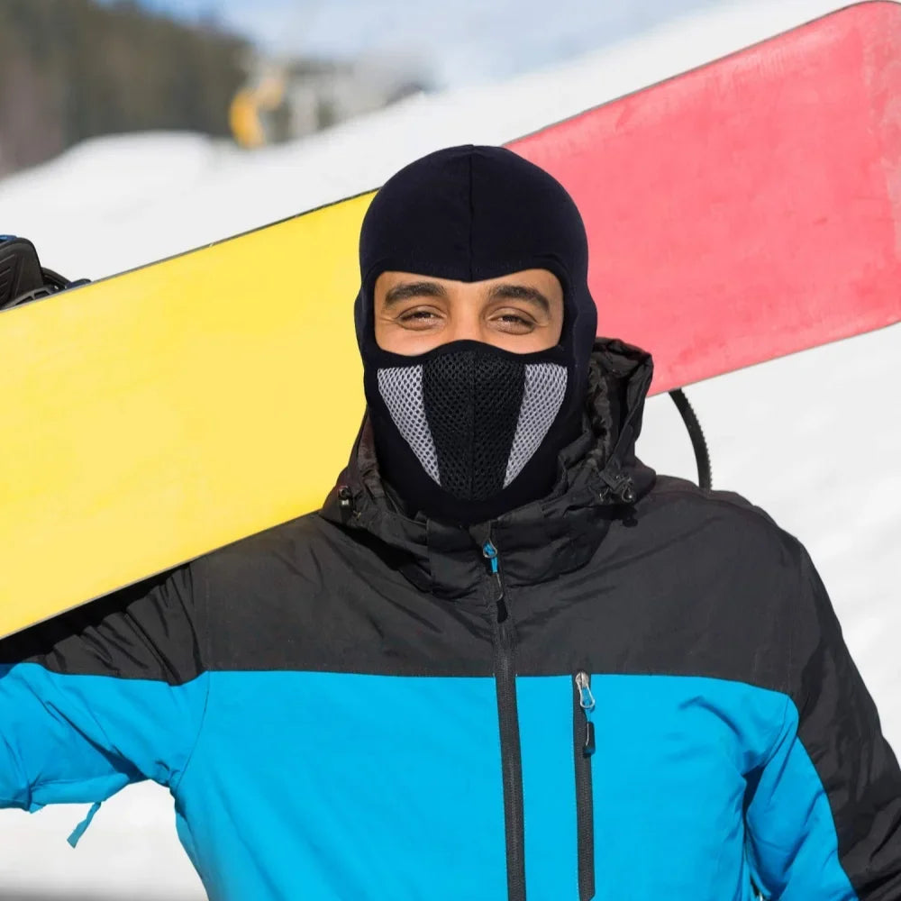 Full Face Mask Cycling Windproof Headgear Motorcycle Balaclava Breathable Outdoor Head Cover