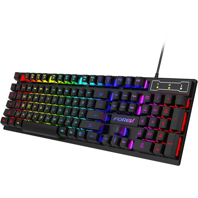 104 key Backlit Mechanical Keyboard Wired Gaming Keyboard