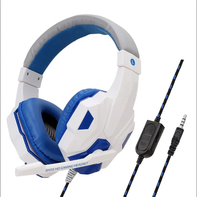 Gaming Headphones Bass Stereo Gamer Headset With Microphone