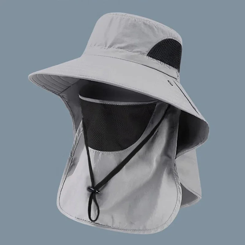 Summer Sun Hats UV Protection Outdoor Hunting Fishing Cap For Men Women